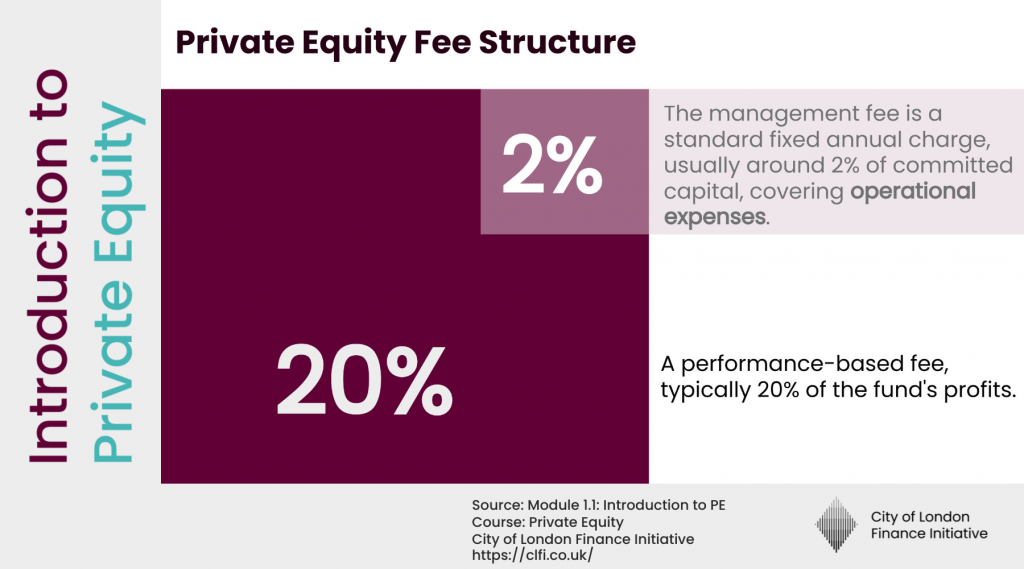 Private equity fee structure chart