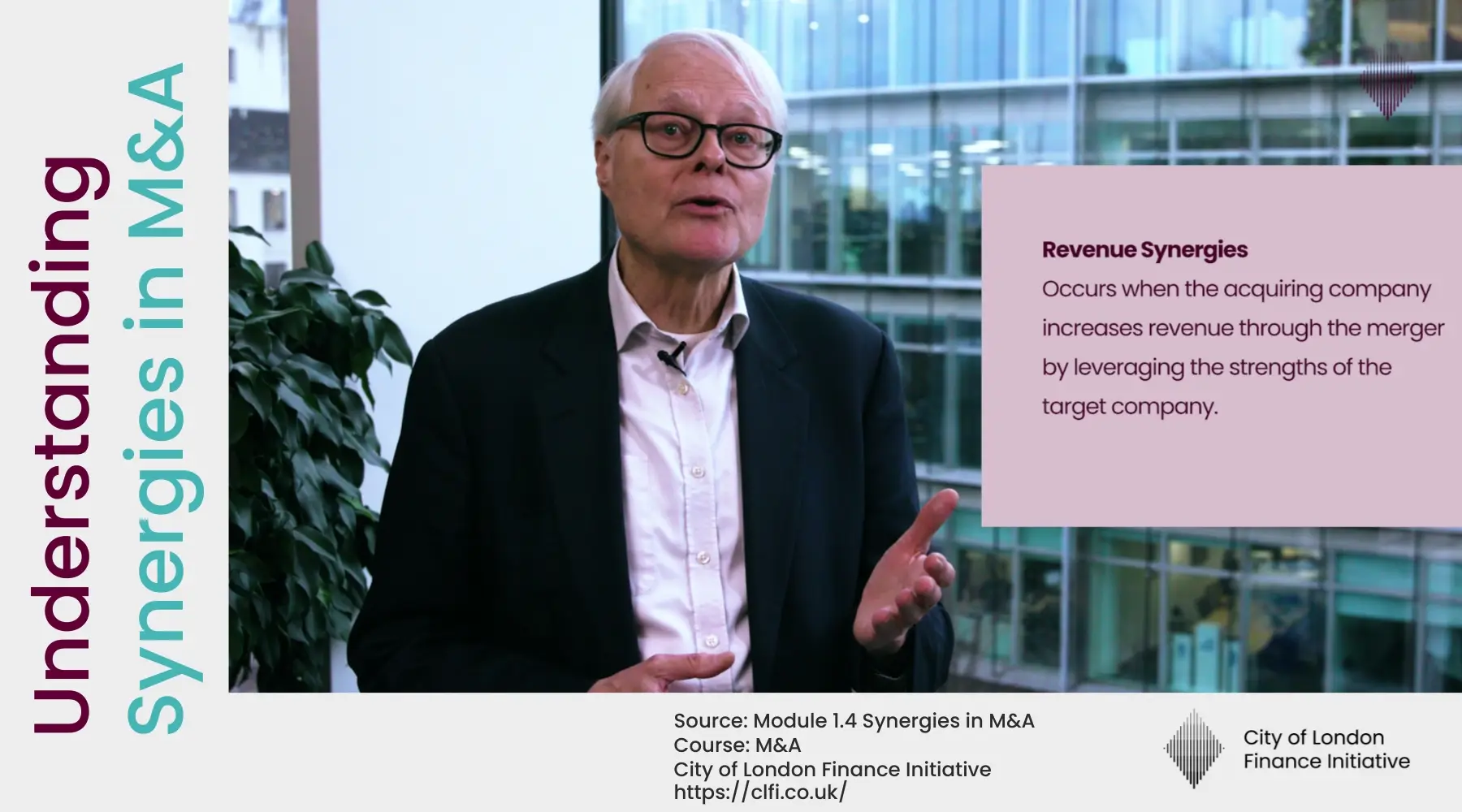 Lecture provided by CLFI - Mergers and acquisitions